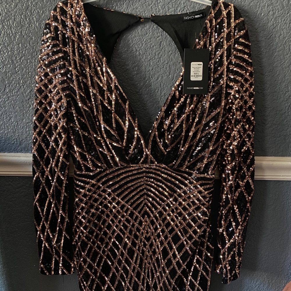 Breathtaking Bling dress! NWT